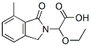 2H-Isoindole-2-acetic  acid,  -alpha--ethoxy-1,3-dihydro-7-methyl-1-oxo-|