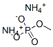 Phosphoric acid, methyl ester, ammonium salt Structure