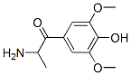 1-Propanone,  2-amino-1-(4-hydroxy-3,5-dimethoxyphenyl)-|