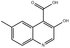3-羟基-6-甲基喹啉-4-羧酸,854860-35-8,结构式
