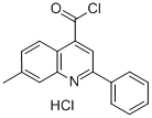 4-QUINOLINECARBONYL CHLORIDE,7-METHYL-2-PHENYL-,HYDROCHLORIDE(1:1),854863-93-7,结构式