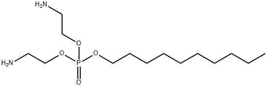 bis(2-aminoethyl) decyl phosphate Structure