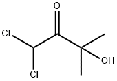 2-Butanone,  1,1-dichloro-3-hydroxy-3-methyl- Structure