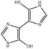 [4,4-Bi-1H-imidazole]-5,5-diol 化学構造式