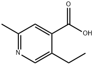 5-ethyl-2-Methylpyridine-4-carboxylic acid Struktur