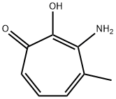 2,4,6-Cycloheptatrien-1-one,  3-amino-2-hydroxy-4-methyl-,855399-88-1,结构式