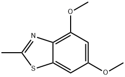 4,6-DIMETHOXY-2-METHYLBENZOTHIAZOLE Structure