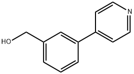 (3-PYRID-4-YLPHENYL)METHANOL Structure