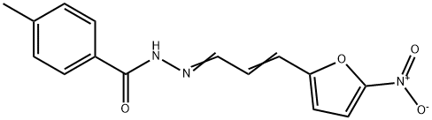 벤조산,4-메틸-,(3-(5-니트로-2-푸라닐)-2-프로페닐리덴)히드라지드