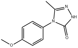 4-(4-METHOXYPHENYL)-5-METHYL-2,4-DIHYDRO-3H-1,2,4-TRIAZOL-3-ONE|4-(4-甲氧基苯基)-5-甲基-4H-1,2,4-三唑-3-醇
