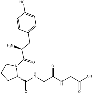 tyrosyl-prolyl-glycyl-glycine 结构式