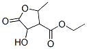ETHYL 4-HYDROXY-2-METHYL-5-OXOTETRAHYDROFURAN-3-CARBOXYLATE Struktur
