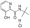 N-(tert-butyl)-3-hydroxypyridine-2-carboxamide monohydrochloride 结构式