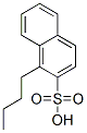 butylnaphthalene-2-sulphonic acid Structure