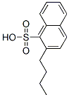 ブチル-1-ナフタレンスルホン酸 化学構造式