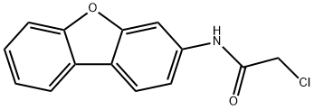 2-氯-N-二苯并[B,D]呋喃-3-基乙酰胺, 855752-70-4, 结构式