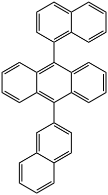 9-(1-naphthyl)-10-(2-naphthyl) anthracene Structure