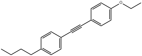 1-丁基-4-[2-(4-乙氧苯基)乙炔基]苯, 85583-83-1, 结构式