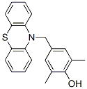4-(10H-phenothiazin-10-ylmethyl)-2,6-xylenol,85586-49-8,结构式