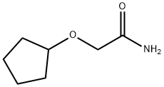 2-(环戊氧基)乙酰胺,855929-18-9,结构式