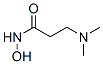 Propanamide, 3-(dimethylamino)-N-hydroxy- (9CI) Structure