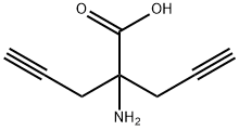 4-Pentynoic  acid,  2-amino-2-(2-propynyl)-  (9CI),856010-60-1,结构式