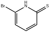 6-溴-2(1H)-吡啶硫酮, 856013-03-1, 结构式