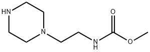 Carbamic acid, [2-(1-piperazinyl)ethyl]-, methyl ester (9CI)|[2-(1-哌嗪基)乙基]-氨基甲酸甲酯