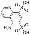 6,8-Quinolinedisulfonic  acid,  5-amino-,856086-65-2,结构式