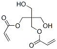 2,2-Bis(hydroxymethyl)-1,3-propanediyl diacrylate Struktur