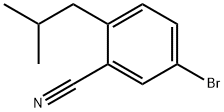 5-Bromo-2-isobutylbenzonitrile Structure