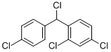 2,4-DICHLORO-1-[CHLORO(4-CHLOROPHENYL)METHYL]-BENZENE Structure