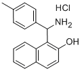 1-(AMINO-P-TOLYL-METHYL)-NAPHTHALEN-2-OL HYDROCHLORIDE Structure