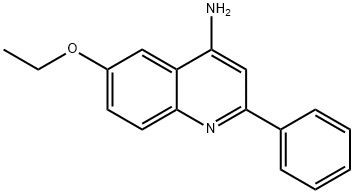 4-Amino-6-ethoxy-2-phenylquinoline Structure