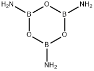 Boroxin,  triamino-  (7CI) 结构式