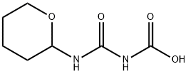 Allophanic  acid,  4-(tetrahydropyran-2-yl)-  (7CI) Structure