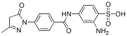 85650-65-3 2-amino-4-[[4-(4,5-dihydro-3-methyl-5-oxo-1H-pyrazol-1-yl)benzoyl]amino]benzenesulphonic acid