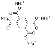 tetraammonium benzene-1,2,4,5-tetracarboxylate Structure