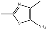 5-アミノ-2,4-ジメチルチアゾール 化学構造式