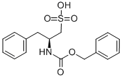 s-2-CBz-3-pheylpropane-1-sulfonicacid Structure
