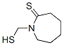 2H-Azepine-2-thione,  hexahydro-1-(mercaptomethyl)- 结构式