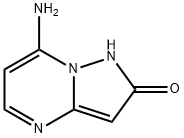 Pyrazolo[1,5-a]pyrimidin-2-ol,  7-amino-  (7CI) Structure