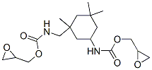 oxiranylmethyl [[1,3,3-trimethyl-5-[[(oxiranylmethoxy)carbonyl]amino]cyclohexyl]methyl]carbamate|
