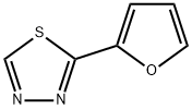 1,3,4-Thiadiazole,  2-(2-furyl)-  (7CI) Structure