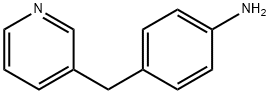 4-(吡啶-3-基甲基)苯胺, 85666-15-5, 结构式