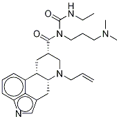 8S-Cabergoline 化学構造式