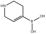 1,2,3,6-四氢吡啶-4-硼酸,856694-87-6,结构式
