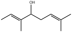 (E)-3,7-dimethyl-2,6-octadien-4-ol Structure