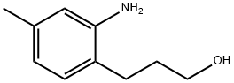3-(2-氨基-4-甲基苯基)丙-1-醇, 856843-02-2, 结构式