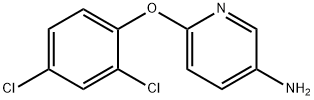 5-氨基-2-(2,4-二氯苯氧基)吡啶, 85686-48-2, 结构式